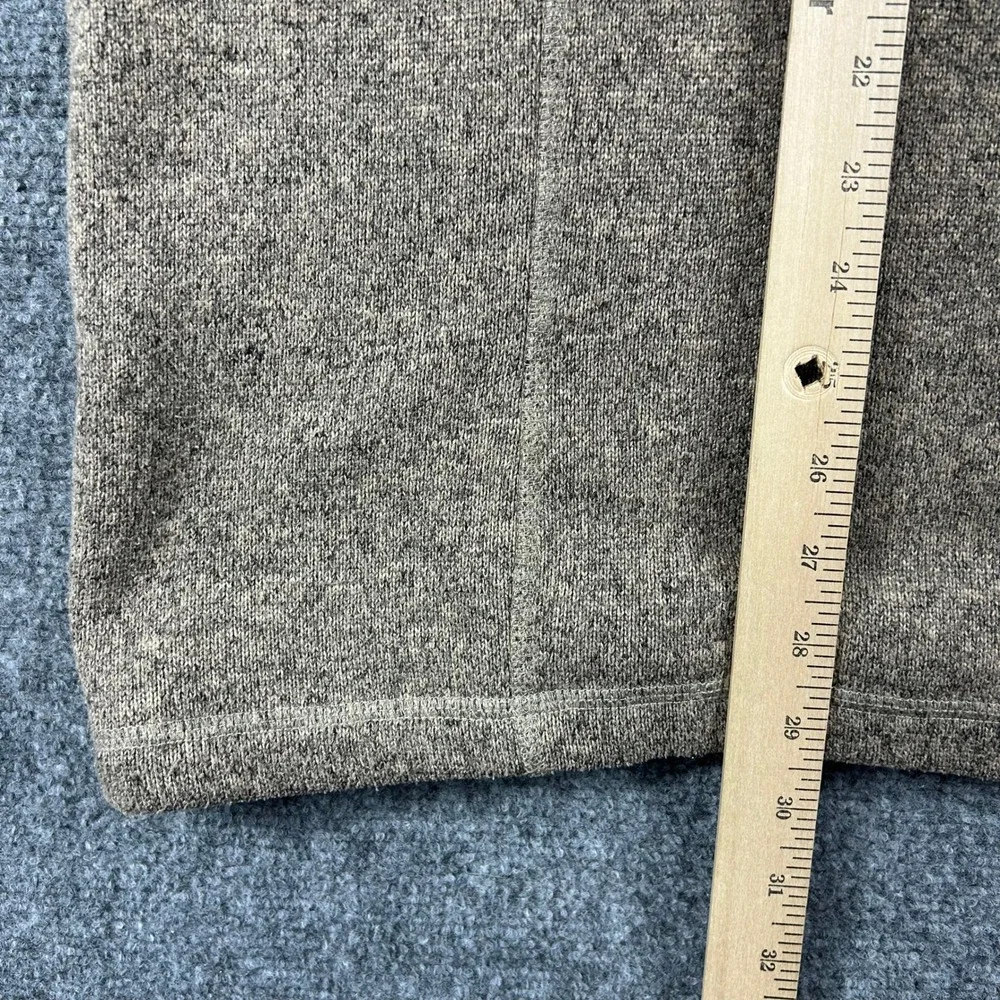 The North Face Gordon Lyons Pullover Mens XXL‎ Brown Heather Fleece Quarter Zip